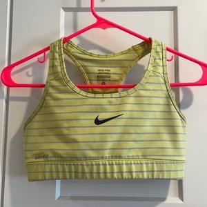 Nike size small sports bra
